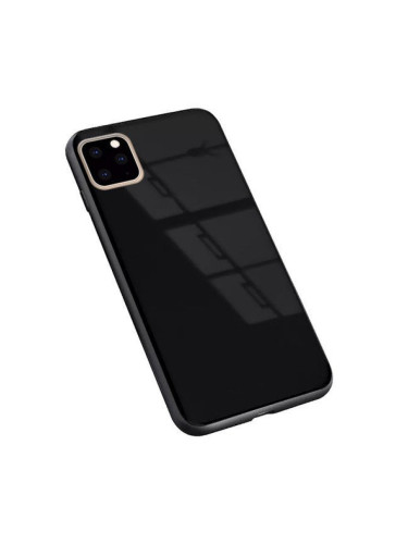 Гръб GLASS за Iphone 11 Pro MAX 6,5" - Черен