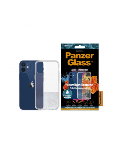 Гръб PanzerGlass за IPhone 12 mini 5.4" AntiBacterial - Прозрачен