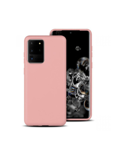 Гръб Silicone Case за Samsung Galaxy S20 Ultra / S11 Plus - Розов