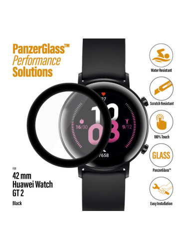Стъклен протектор за часовник PanzerGlass за Huawei Watch GT2 42MM, 118894