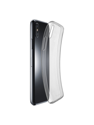 Силиконов гръб Cellular Line за iPhone XS Max - Прозрачен