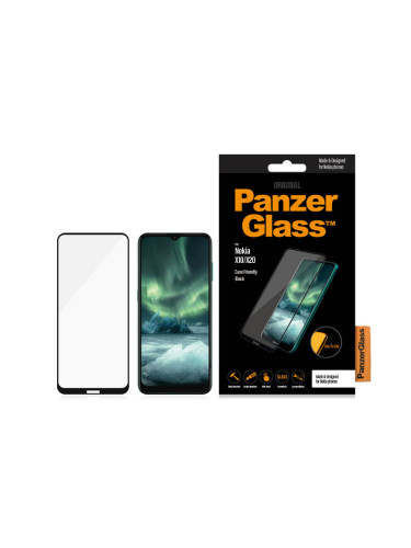 Стъклен протектор PanzerGlass за Nokia X10 / X20 CaseFriendly - Черен