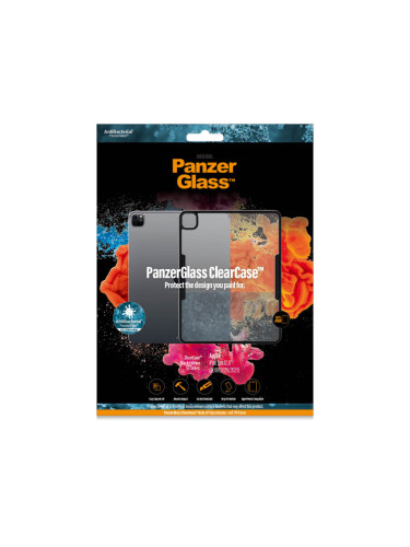 Гръб Panzerglass за Apple iPad Pro 12.9" ( 2018, 2020, 2021 ) - Черна рамка