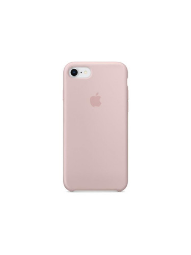 Оригинален гръб Apple Silicone Cover за iPhone 7/8/SE2020 -  Pink Sand, MQGQ2ZM/A