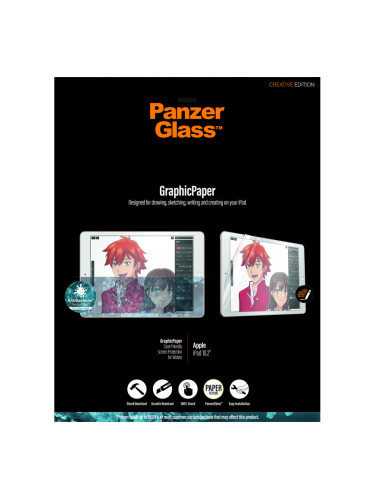 Фолио PanzerGlass ,GraphicPaper AB за iPad 10.2