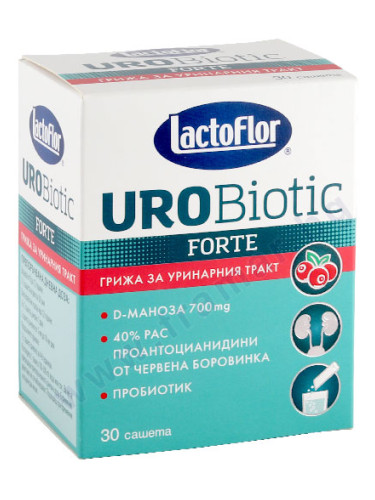ЛАКТОФЛОР УРОБИОТИК ФОРТЕ саше * 30
