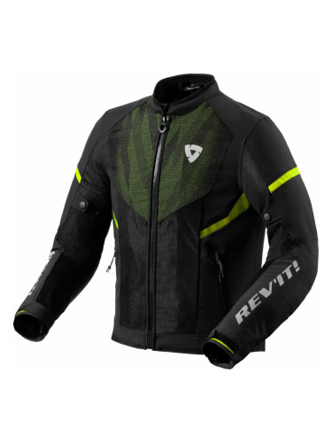 Rev'it! Hyperspeed 2 GT Air Black/Neon Yellow 3XL Текстилно яке