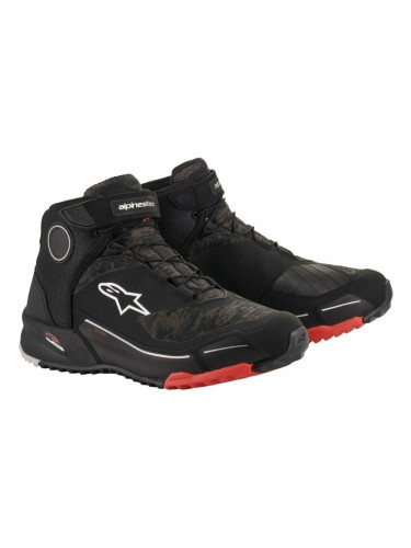 Alpinestars CR-X Drystar Riding Shoes Black/Camo/Red 41 Ботуши