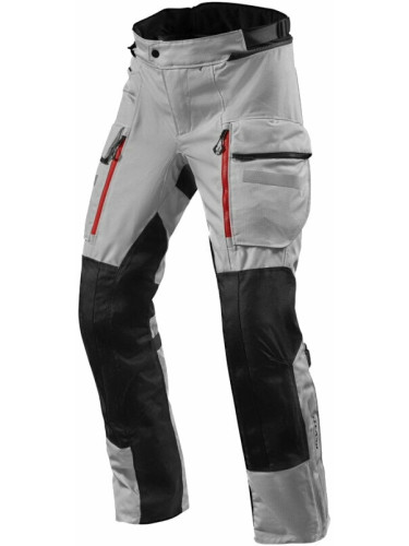 Rev'it! Sand 4 H2O Silver/Black 2XL Regular Текстилни панталони