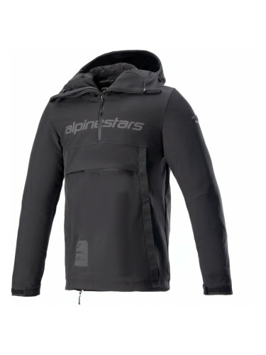 Alpinestars Sherpa Hoodie Black/Reflex M Текстилно яке