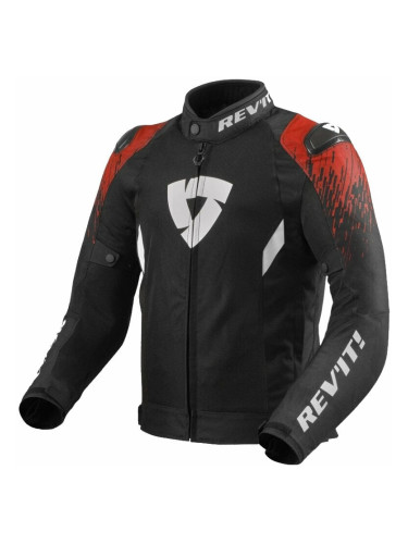 Rev'it! Quantum 2 Air Black/Red 2XL Текстилно яке