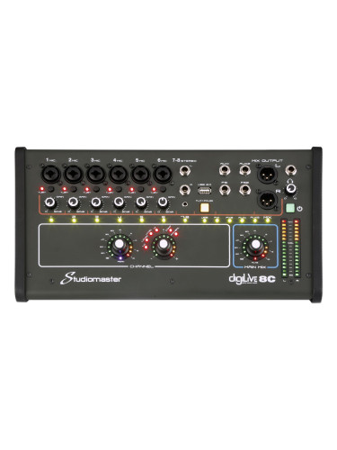 Studiomaster DigiLive 8C Дигитален аудио миксер