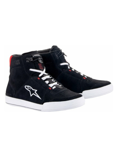 Alpinestars Chrome Shoes Black/White/Bright Red 40 Ботуши