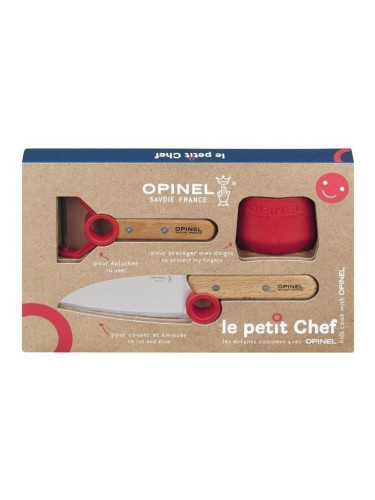 Opinel Le Petit Chef Box Set Деца Нож