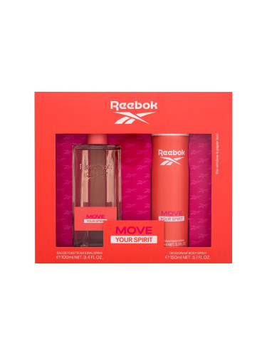 Reebok Move Your Spirit Подаръчен комплект EDT 100 ml + дезодорант 150 ml