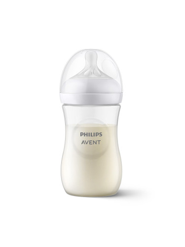 Шише Natural Response 3.0 Philips AVENT, 260 мл, 1м+