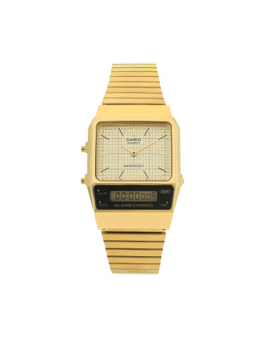 Часовник Casio Vintage Maxi AQ-800EG-9AEF Gold