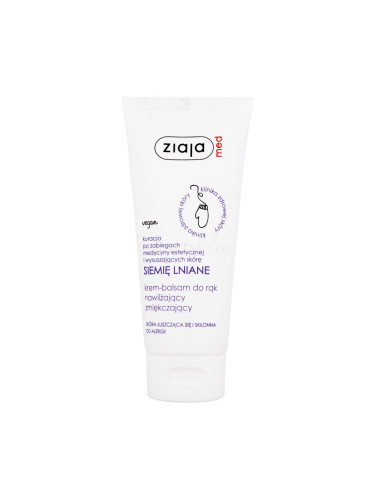 Ziaja Med Linseed Hand Cream-Balm Крем за ръце за жени 100 ml