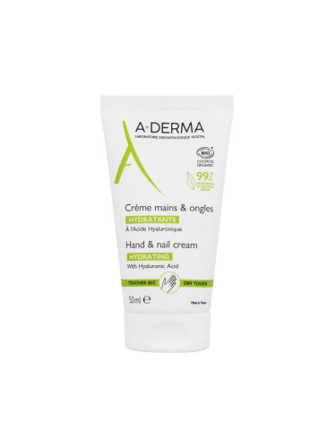 A-Derma Les Indispensables Hand & Nail Cream Крем за ръце 50 ml