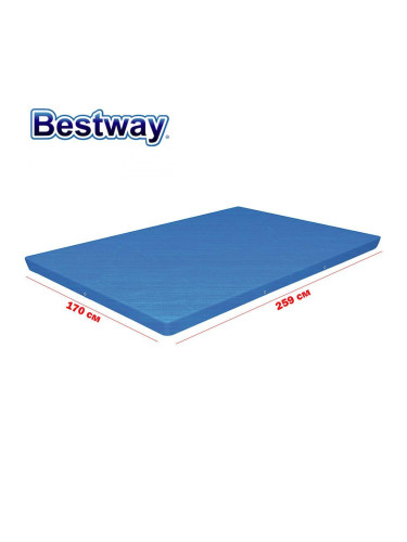 Покривало за правоъгълен басейн 259x170 см, Bestway 58105