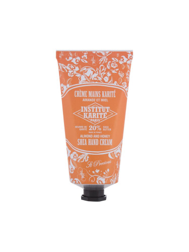 Institut Karité Shea Hand Cream Almond & Honey Крем за ръце за жени 75 ml