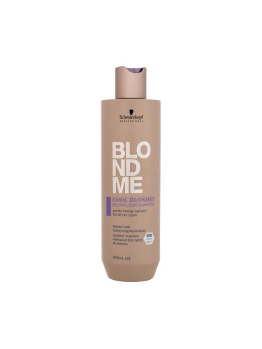 Schwarzkopf Professional Blond Me Cool Blondes Neutralizing Shampoo Шампоан за жени 300 ml