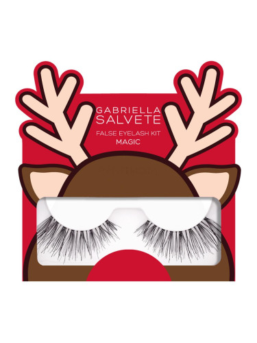 Gabriella Salvete False Eyelash Kit Magic Изкуствени мигли за жени 1 бр