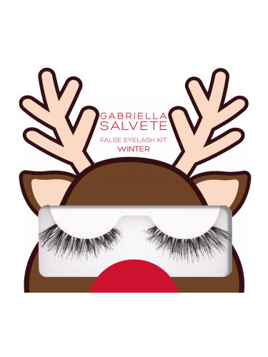 Gabriella Salvete False Eyelash Kit Winter Изкуствени мигли за жени 1 бр