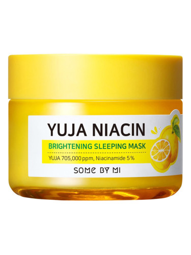 SOME BY MI Yuja Niacin 30 Days Miracle Brightening Sleeping Mask Маска за лице унисекс 60gr