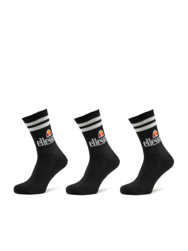 Ellesse Комплект 3 чифта дълги чорапи мъжки Pullo SAAC0620 Черен