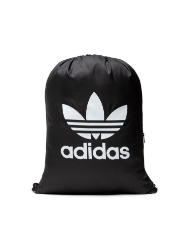 adidas Торба Gymsack Trefoil BK6726 Черен