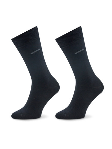 Boss Комплект 2 чифта дълги чорапи мъжки 50483988 Черен