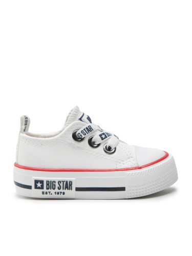 Кецове Big Star Shoes KK374040 Бял