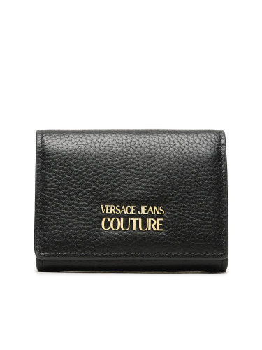Малък мъжки портфейл Versace Jeans Couture 74YA5PA7 Черен