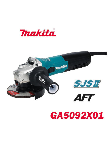 Ъглошлайф електрически Makita GA5092X01, 1900W, 125 мм, 11500 об./мин