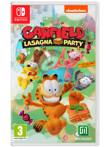 Игра Garfield Lasagna Party за Nintendo Switch