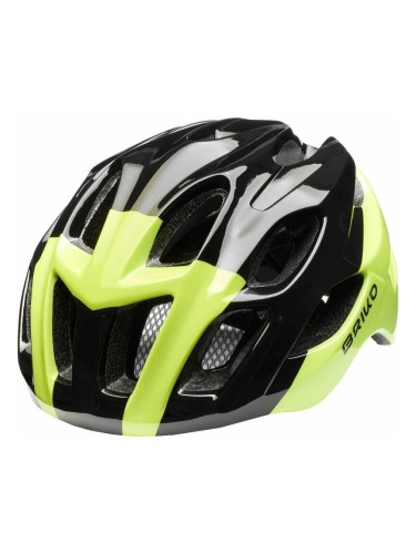 Briko Teke Lime Fluo/Black M Каска за велосипед