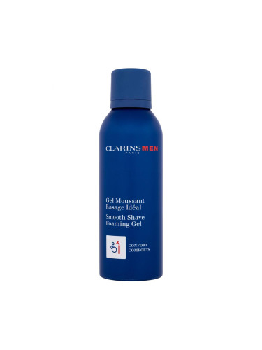 Clarins Men Smooth Shave Foaming Gel Гел за бръснене за мъже 150 ml