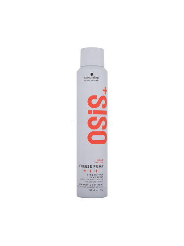 Schwarzkopf Professional Osis+ Freeze Pump Strong Hold Pump Spray Лак за коса за жени 200 ml