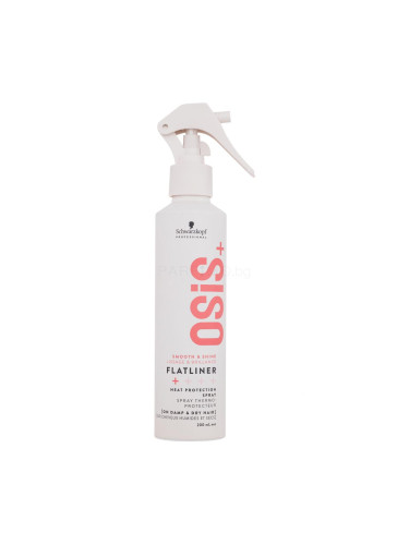 Schwarzkopf Professional Osis+ Flatliner Heat Protection Spray За термична обработка на косата за жени 200 ml