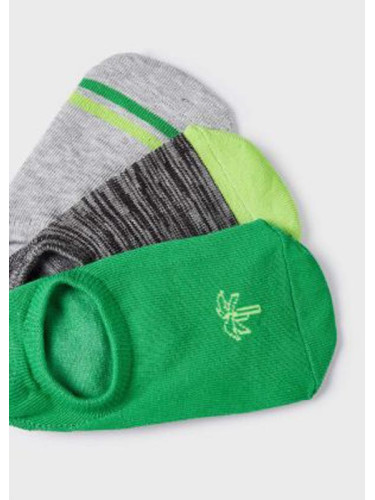 Комплект детски къси чорапи зелено Mayoral