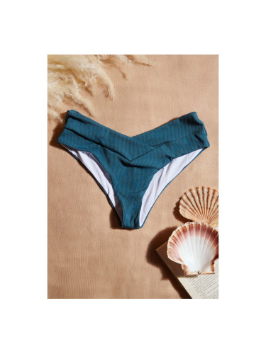 Монокини с V дизайн Зелено