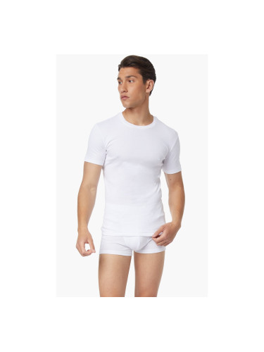 Мъжка тениска с къс ръкав, икономична опаковка от 2 броя 90-11022 Бяло