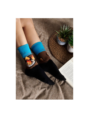 Дамски чорапи с ябълки Цветно