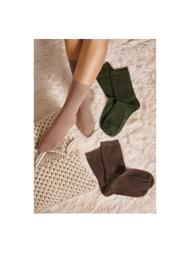 Me-We  дамски чорапи  икономичен пакет 3 чифта Цветно