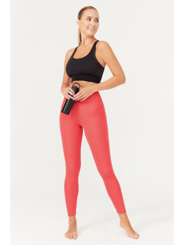 LOS OJOS Women's Coral High Waist Consolidating Sports Leggings