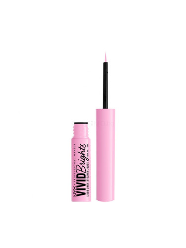 NYX Professional Makeup Vivid Brights Очна линия за жени 2 ml Нюанс 09 Sneaky Pink