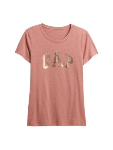 GAP LOGO CLASSIC Дамска тениска, цвят сьомга, размер