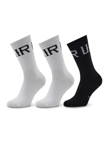 Unfair Athletics Комплект 3 чифта дълги чорапи мъжки Basic UNFR22-076 Цветен