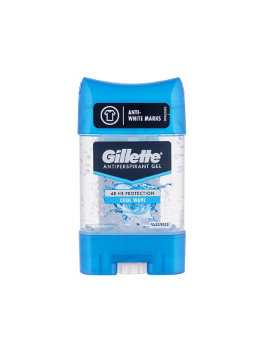 Gillette Cool Wave 48h Антиперспирант за мъже 70 ml